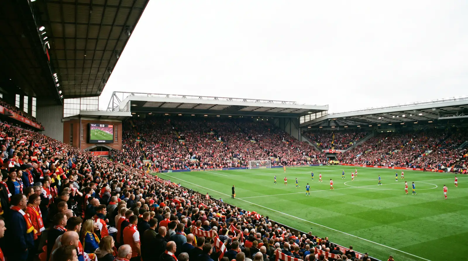 Packed Premier League stadium representing the scale of UK football betting